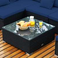 Tangkula 7 Piece Patio Furniture Set with Pillows and Cushions