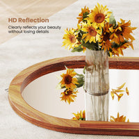 Tangkula Arched Wall Mirror