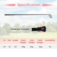 Tangkula Driver Golf Club for Women 460CC