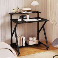 Bureau mobile portable pour ordinateur portable et écran 32" Tangkula