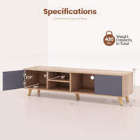 Tangkula TV Stand for TVs up to 75 Inch for Living Room