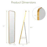 Tangkula Full Length Mirror with Stand