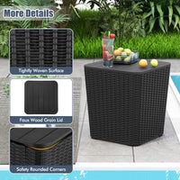 Tangkula 11.5 Gallon Water-proof Deck Box