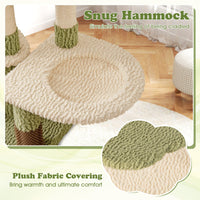 Tangkula Cute Cat Tree with Sisal Scratching Posts for Indoor Cats