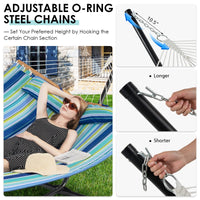 Tangkula 10.5FT Double Hammock