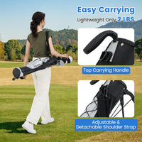 Tangkula Golf Stand Bag Lightweight Sunday Bag for The Driving Range