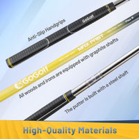 Tangkula Men's Complete Golf Clubs and Bag Set Right Handed