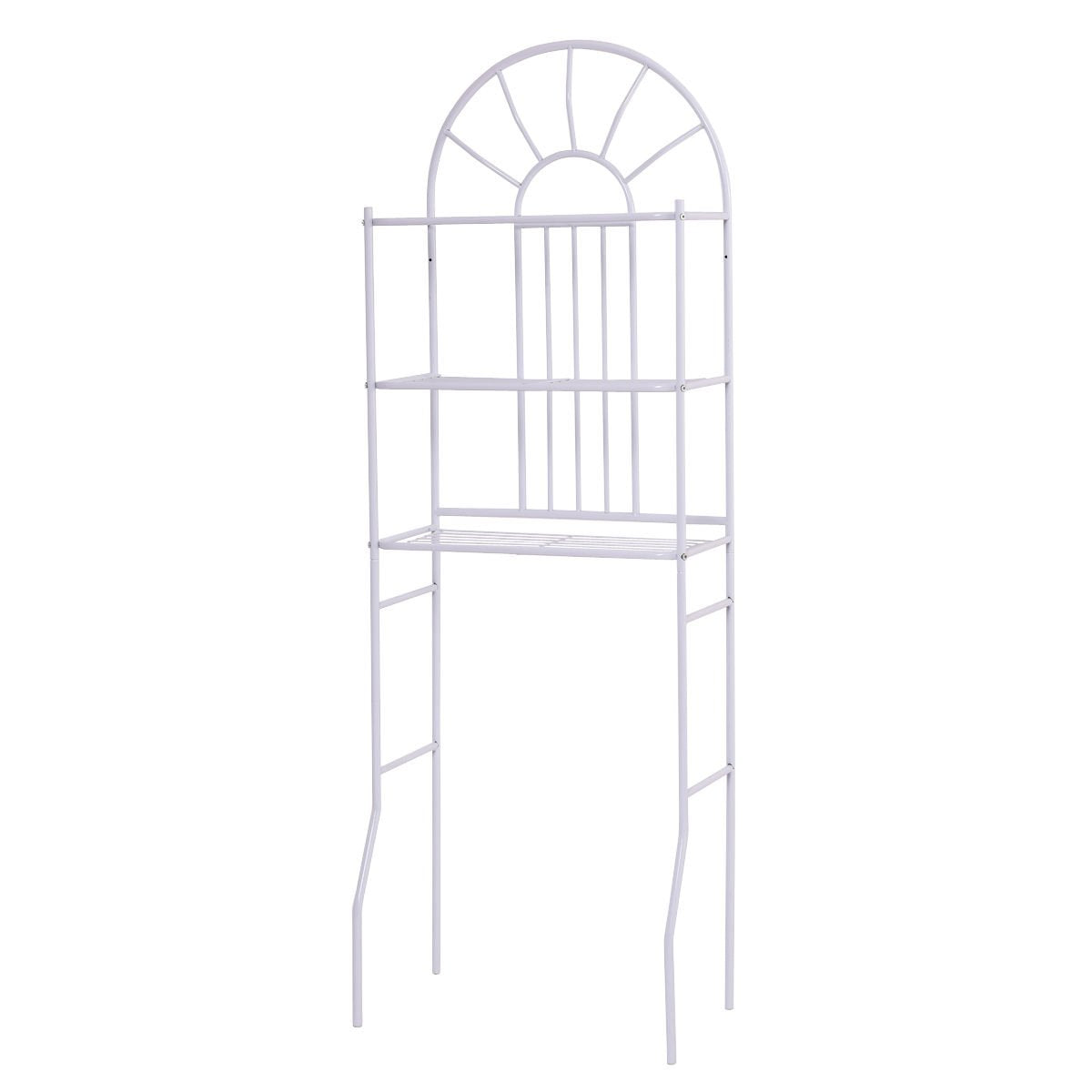 Tangkula 3 Tier Toilet Shelf Bathroom Space