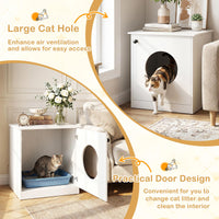 Tangkula 22 Inch Litter Box Enclosure
