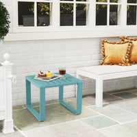 Table d'appoint Adirondack 18" de Tangkula résistante aux intempéries