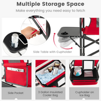 Tangkula Folding Camping Chair, Director Chair