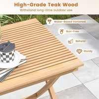 Tangkula 3-Piece Patio Bistro Set