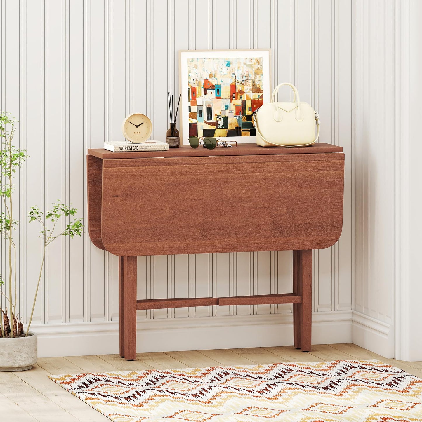 Tangkula 36" Foldable Square Dining Table