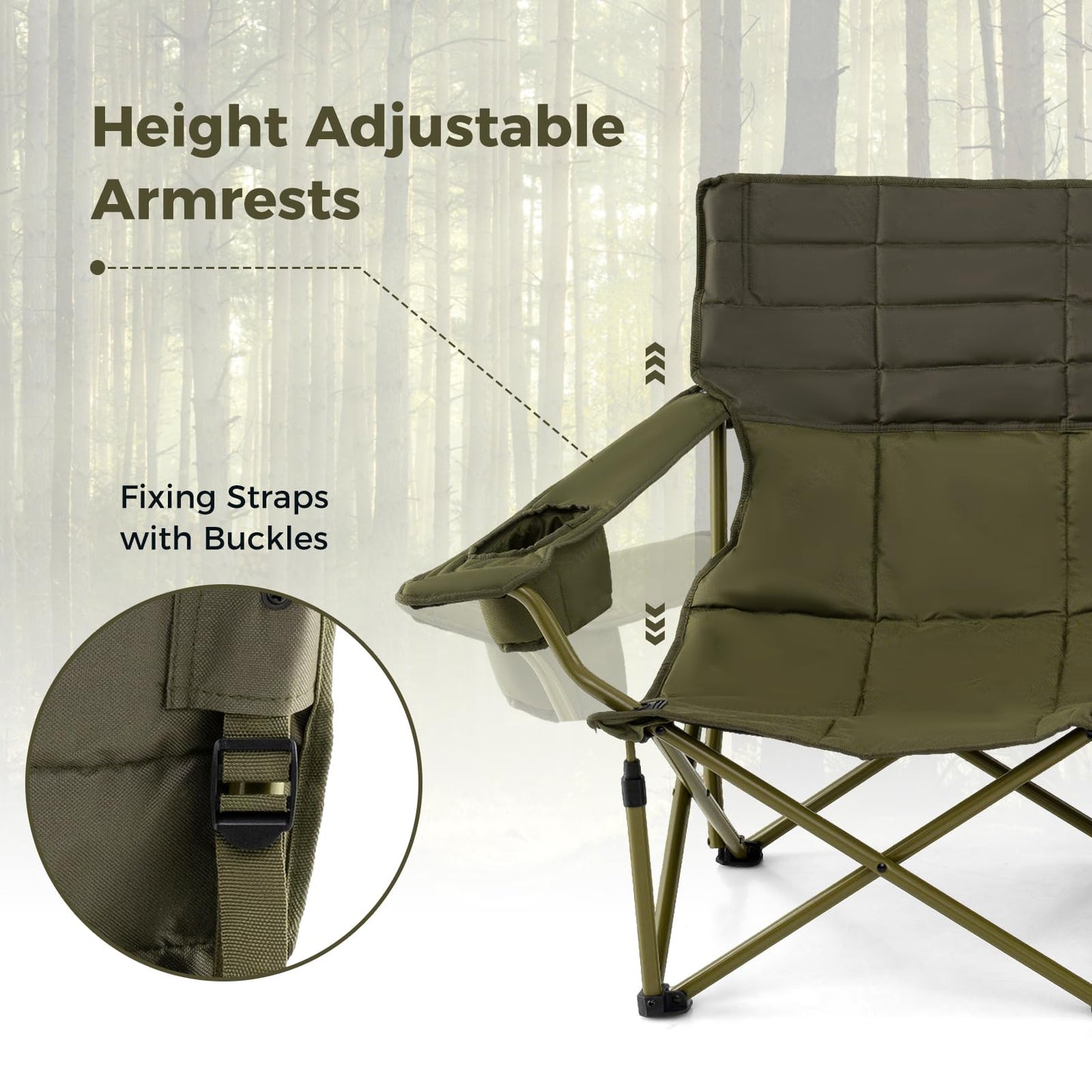 Tangkula Oversized Camping Chair