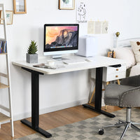 Tangkula Dual Motor Electric Standing Desk with Memory Controller & 2 Cable Holes