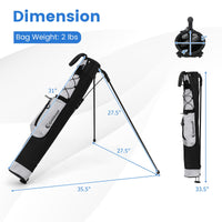 Tangkula Golf Stand Bag Lightweight Sunday Bag for The Driving Range