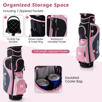 Tangkula Complete Golf Club Set for Women, Golf Club Package Set with 460CC