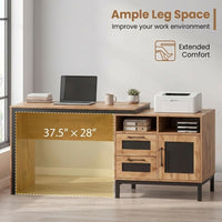 Tangkula 71" Large Executive Computer Desk