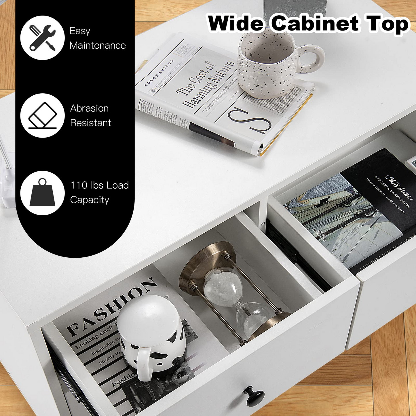 4 Drawer Dresser - Tangkula