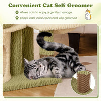Tangkula Cute Cat Tree with Sisal Scratching Posts for Indoor Cats