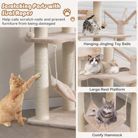 Cat Tree for Indoor Cats - Tangkula
