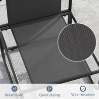 Tangkula Patio Sofa Chairs Set of 2/4 with Removable Cushions