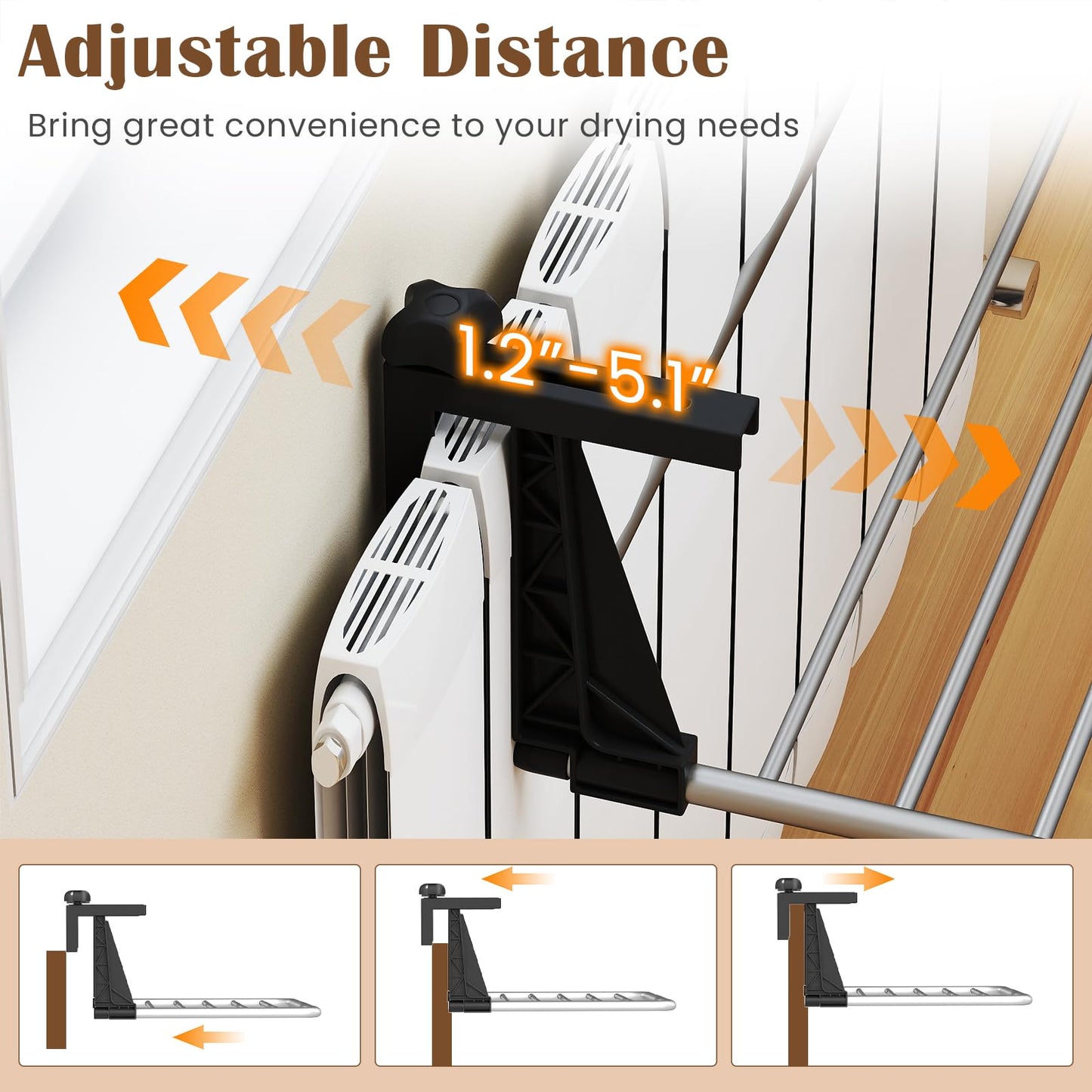 Tangkula Portable Clothes Drying Rack for Indoor & Outdoor Use