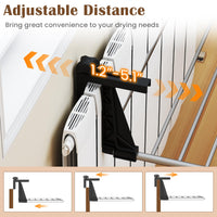 Tangkula Portable Clothes Drying Rack for Indoor & Outdoor Use