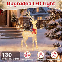 Tangkula 5.2 FT Christmas Lighted Reindeer
