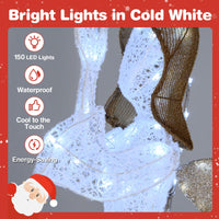 Tangkula 5.5 FT Christmas Lighted Angel