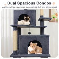 Tangkula 70 Inch Tall Cat Tree with Sisal Scratching Posts