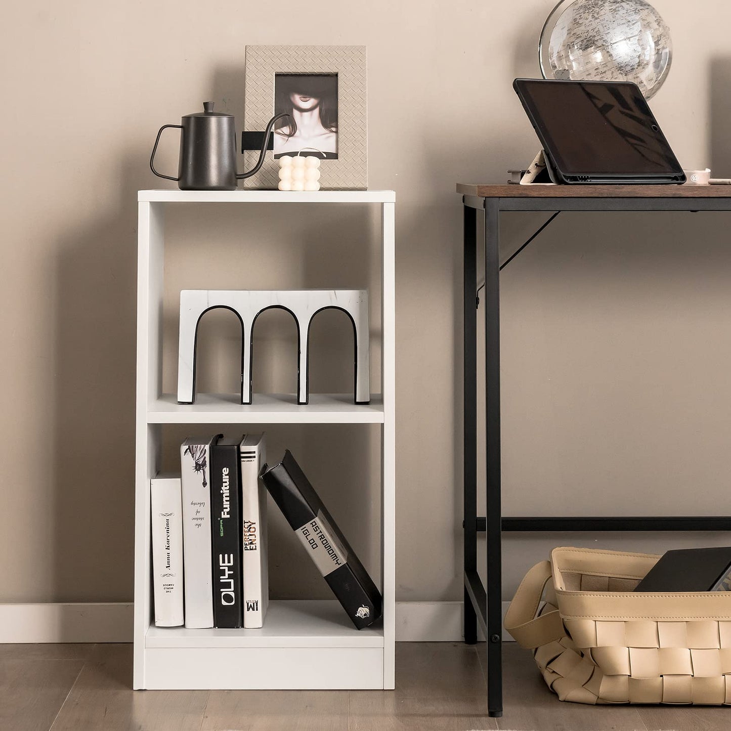 Tangkula 2 Cube Bookcase Set of 2
