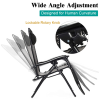 Tangkula Patio Rattan Zero Gravity Lounge Chair