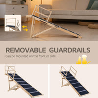 Tangkula Foldable Dog Ramp for High Bed Couch