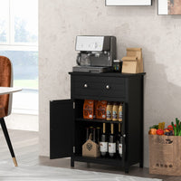 Tangkula Bathroom Storage Cabinet, Free Standing Bathroom Cabinet with Large Drawer