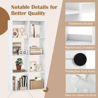 Tangkula Cube Bookcase Freestanding Cube Storage Organizer with Anti Toppling Kits
