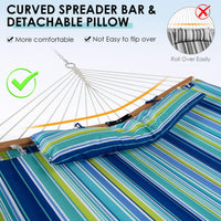 Tangkula 10.5FT Double Hammock