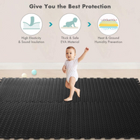 12 Pieces EVA Exercise Floor Mats - Tangkula