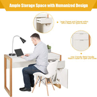 White Computer Desk