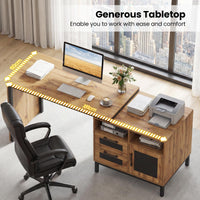 Tangkula 71" Large Executive Computer Desk