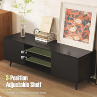 Tangkula TV Stand for 60" TVs for Living Room