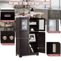 Tangkula Multipurpose Home Organizer for Hallway Living Room Office