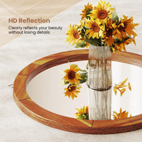 Tangkula Arched Wall Mirror