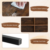 Tangkula 6 Cube Bookcase for Home Office