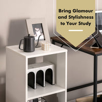 Tangkula 2 Cube Bookcase Set of 2