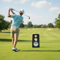 Filet d'entraînement de golf à 5 trous double face Tangkula