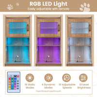 Tangkula 60" Tall Cat Litter Box Enclosure
