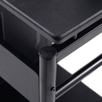 Tangkula Dorm Study Table Computer Desk for Small Space Black