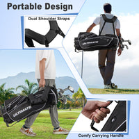 Tangkula 9/10/12 Pieces Men's Complete Golf Clubs Set