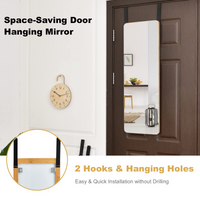 Miroir de porte Tangkula